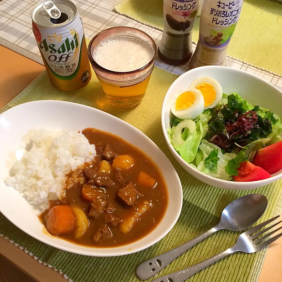 Snapdishの料理写真:圧力鍋で作るカレー|こずこずさん