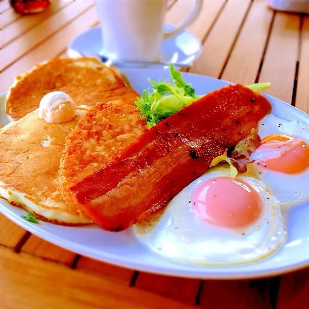 ハワイアンパンケーキの朝ごはん❤︎|ヒロリンさん