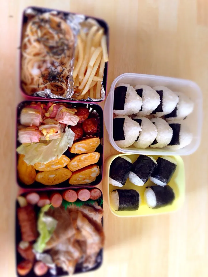 Snapdishの料理写真:お花見弁当♥︎|aritanさん