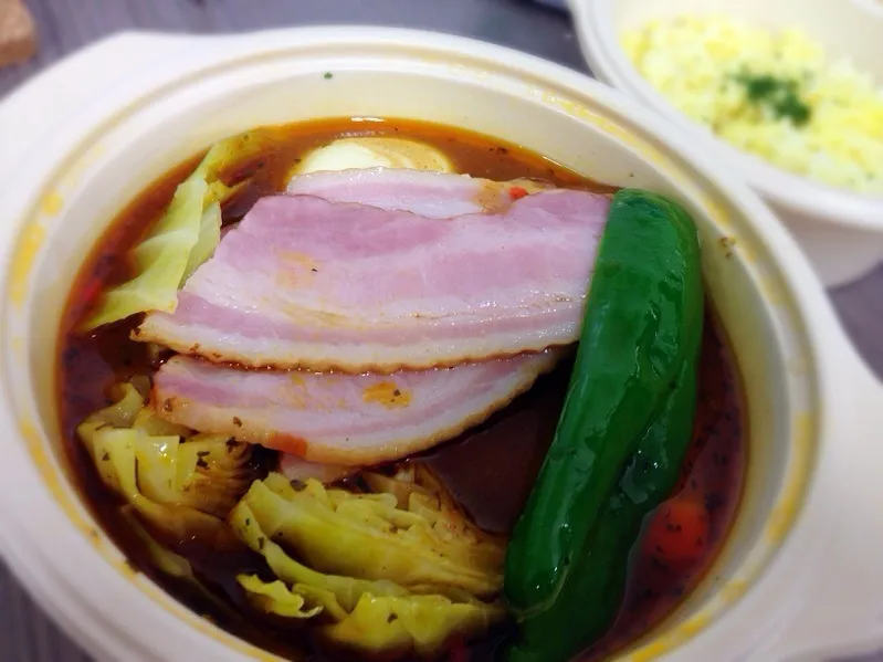 Soup Curry w/ Cabbage and Bacon Takeout|chan mitsuさん