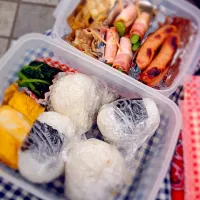 Snapdishの料理写真:お花見お弁当|momoichig0さん