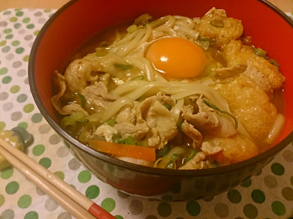 Snapdishの料理写真:カレーうどん|や。き。さん