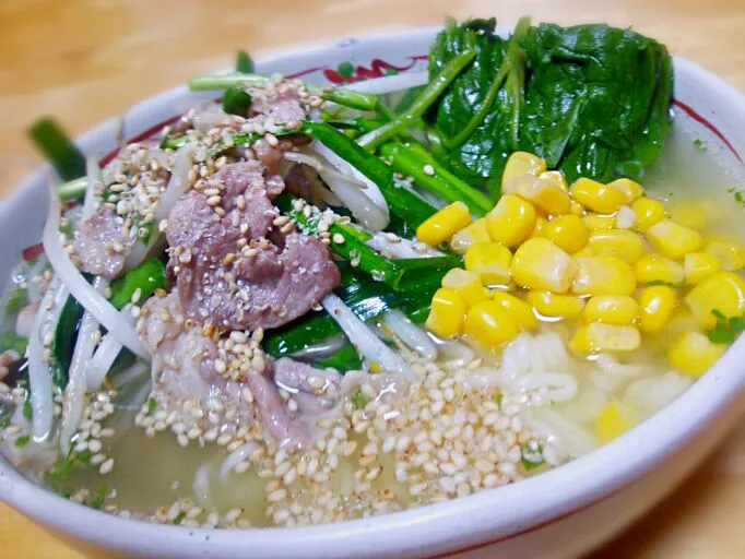 妻がラーメン食べたいって言うので・・・ まるちゃん塩ラーメン☆|kamiyaさん