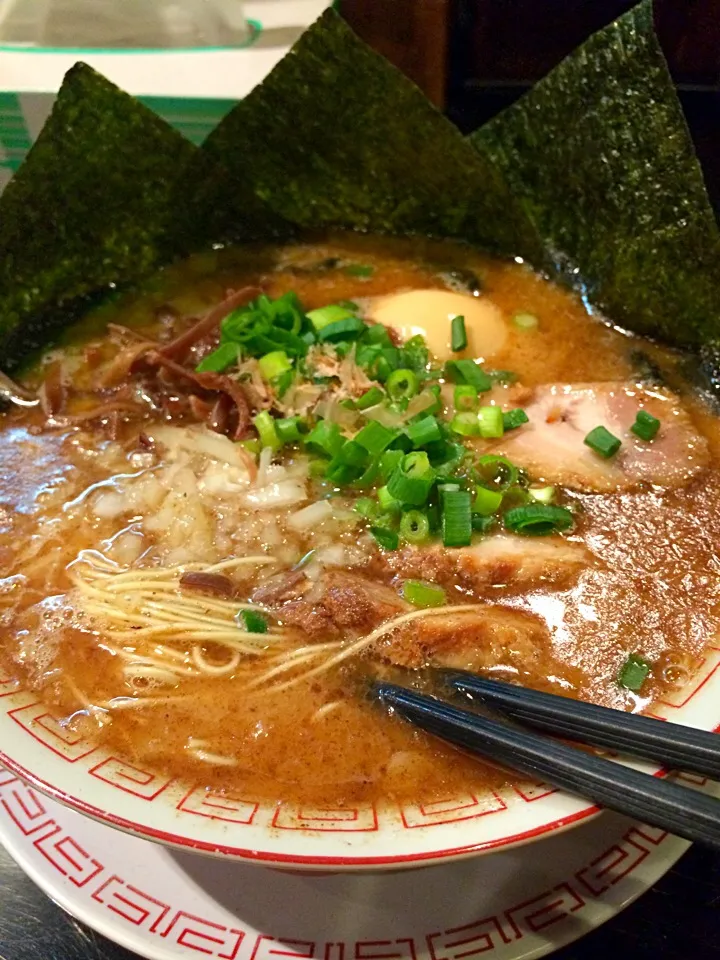 魚介とんこつラーメン|wildcat山猫さん