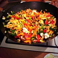 Snapdishの料理写真:Gemüse-wok. lecker*-*|alexaさん