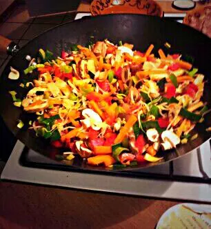 Gemüse-wok. lecker*-*|alexaさん