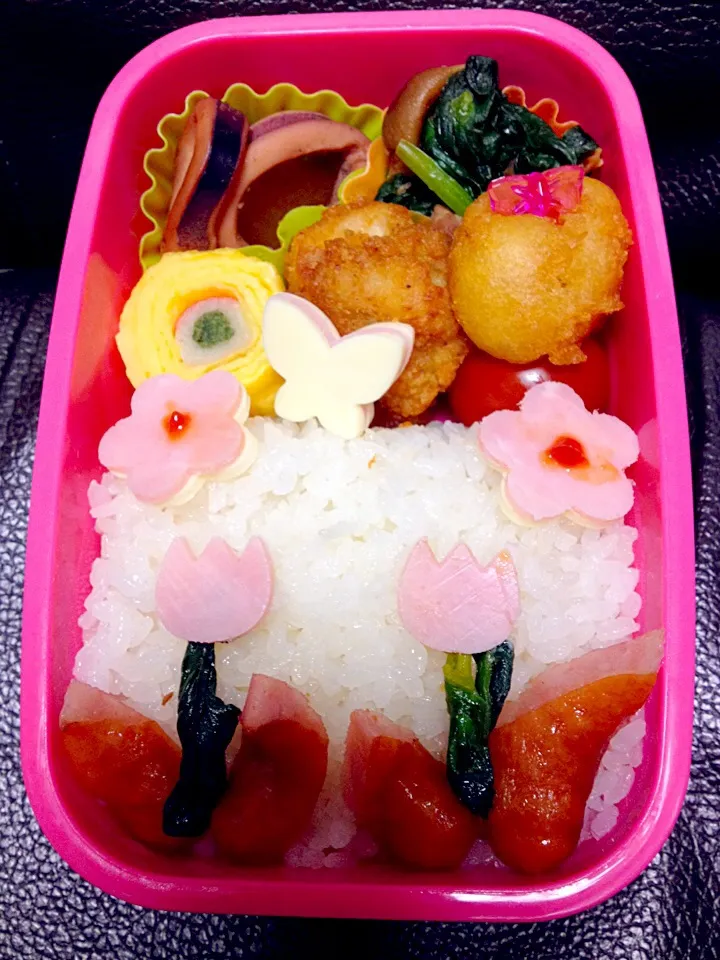 Snapdishの料理写真:チューリップ弁当|こむぎさん