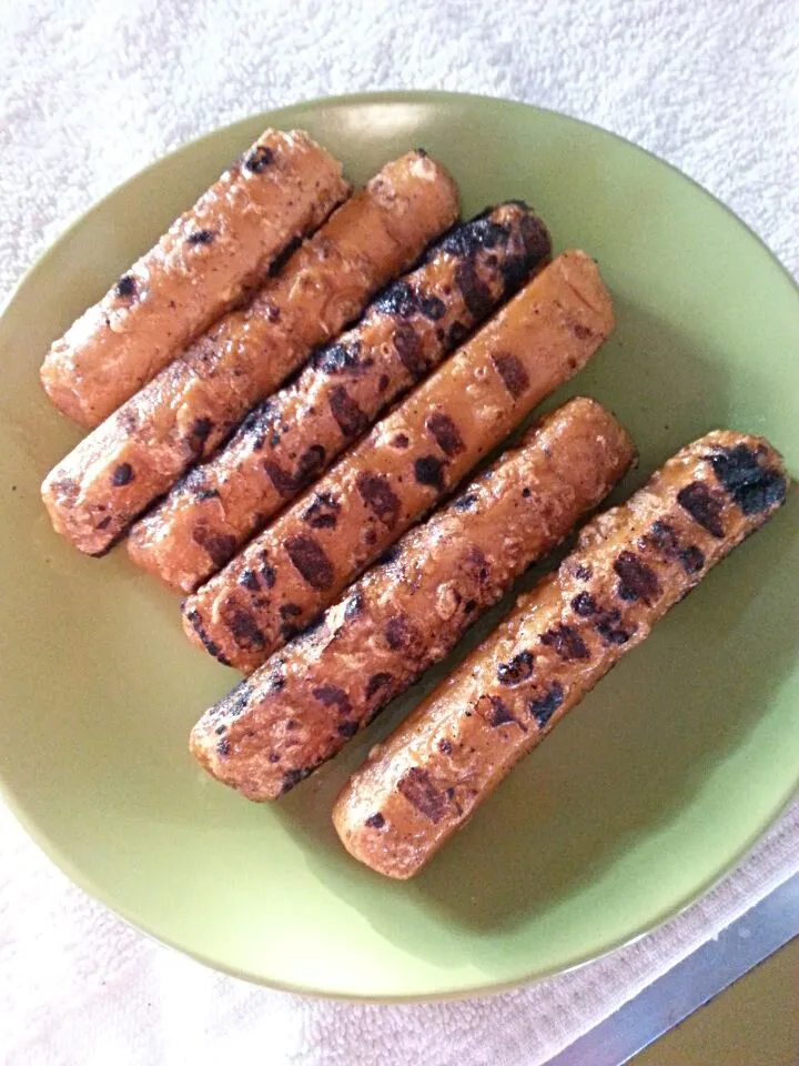 grilled tofu pups! !|Polly Gelfusoさん