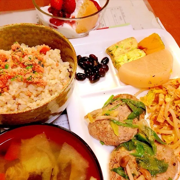 鶏、ネギともやしのコチュジャン炒め|きよさん