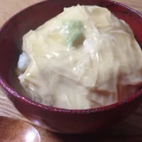 Snapdishの料理写真:湯葉丼|ひまわりさん