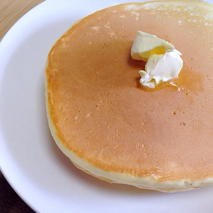 自家製ミックスでホットケーキ|kmさん