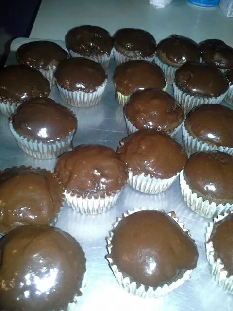 chocolate cream, pumpkin cupcakes|Tammi Beissel Duncanさん