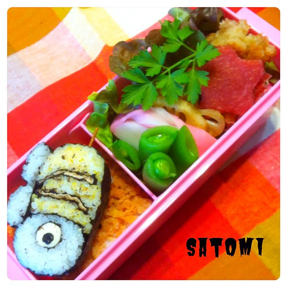 Snapdishの料理写真:子ども弁当|さとみ (satomi_foodart)さん