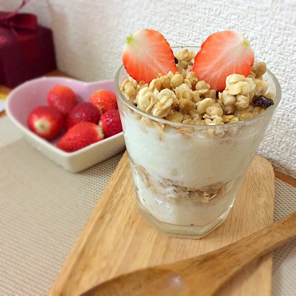 Granola parfait|shizujiさん