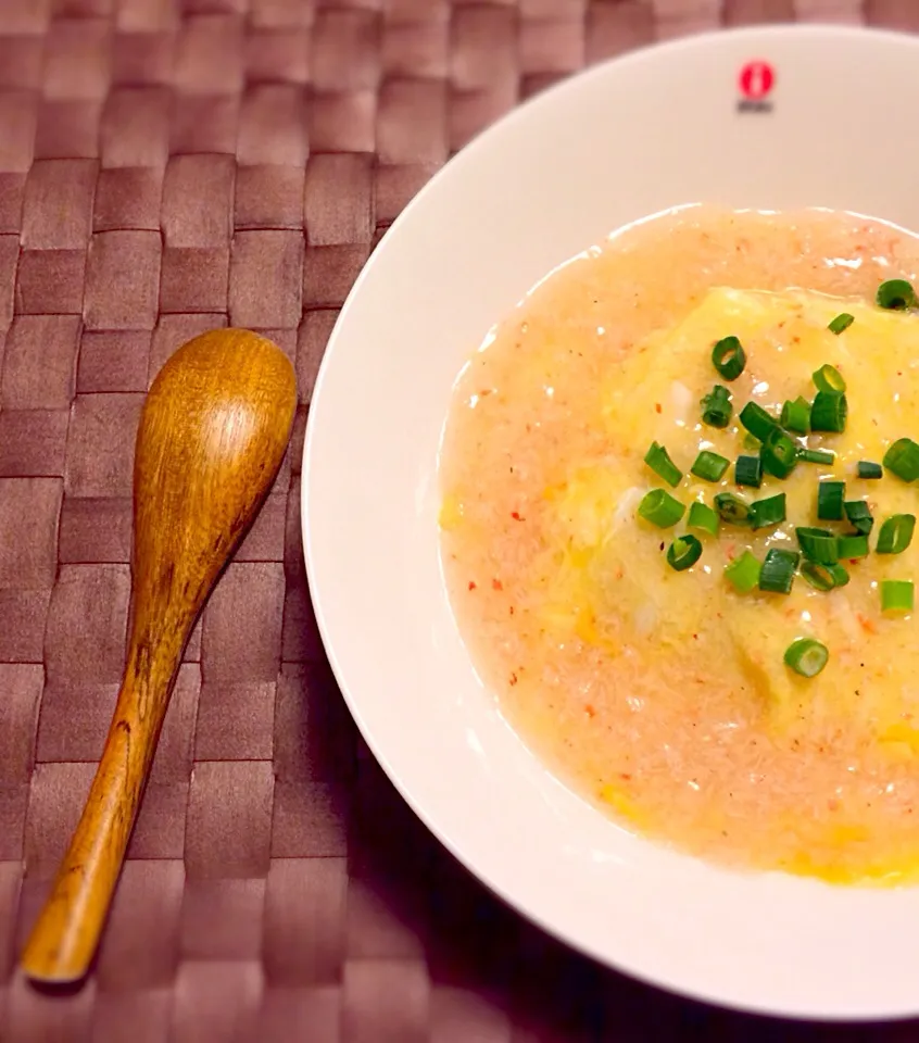 カニ缶で塩天津飯|有山さん