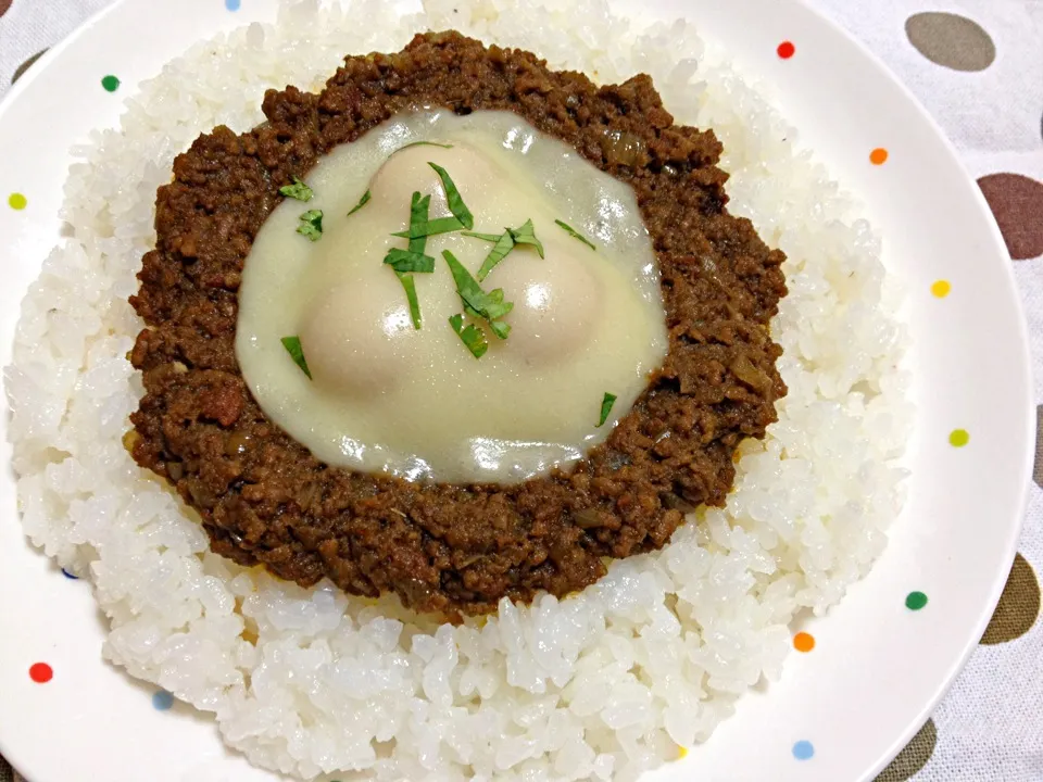 カフェ風キーマカレー。|スパイシー丸山さん