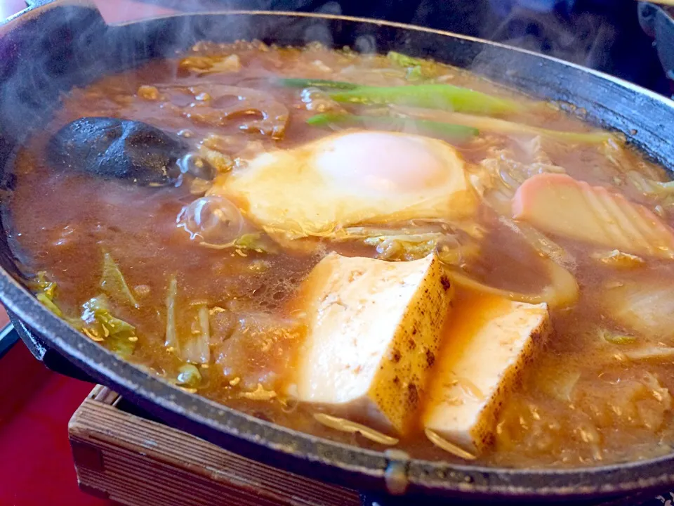 味噌鍋焼きうどん〜🎵|ゆきこさん