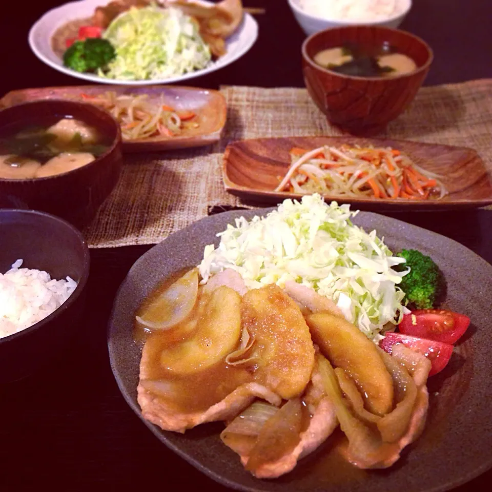 Snapdishの料理写真:夜ご飯  2014.4.1|あいこ ⁎ˇ◡ˇ⁎さん