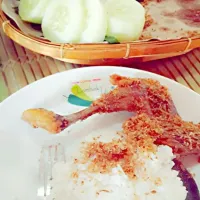 fried chicken with indonesian recipe..|serafine santosoさん