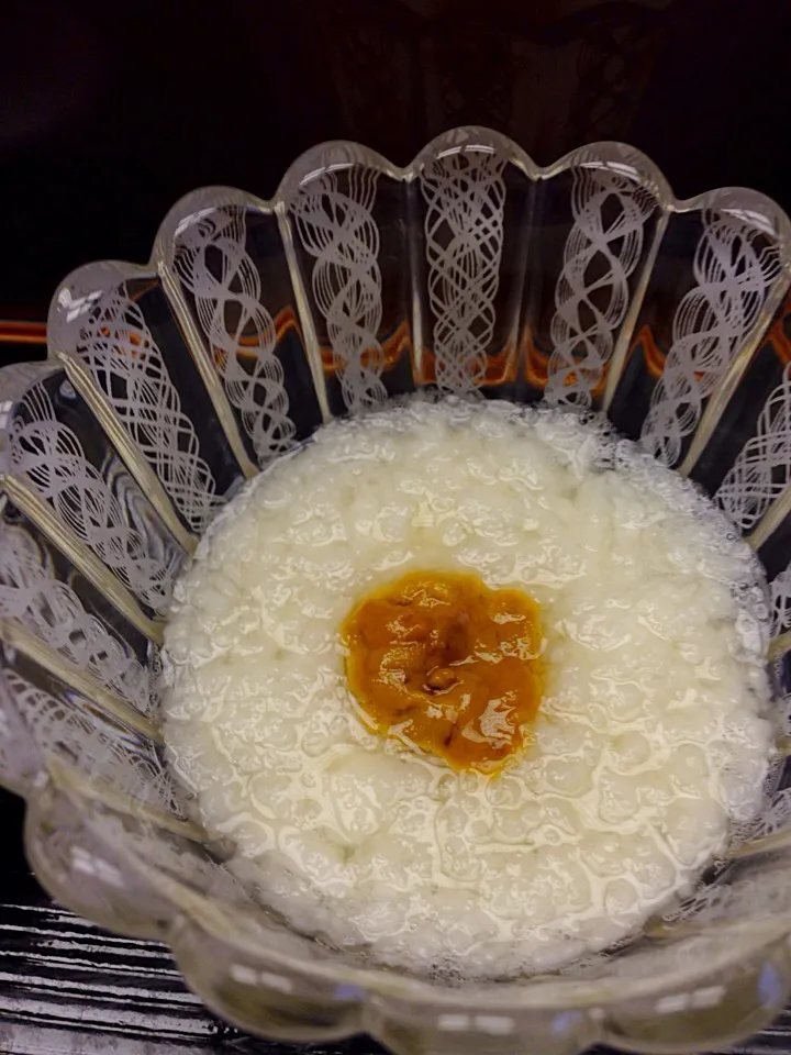 長芋ウニのせ uni on grated yam|Funky Chefさん