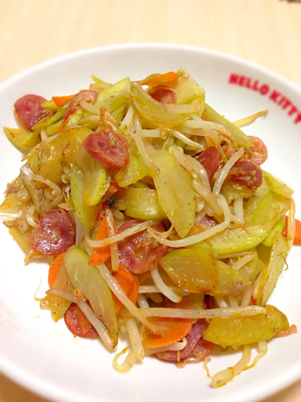 Philippines Green Papaya saute|mari changさん