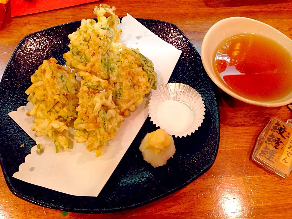 白魚の天麩羅|草津の屋台　トタン家さん