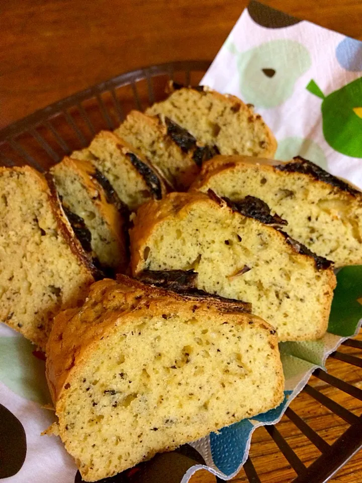 Tea leaf pound cake with blood orange|Kumiewさん