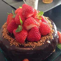 Strawberry chocolate Cake|Takahiro Kazahayaさん