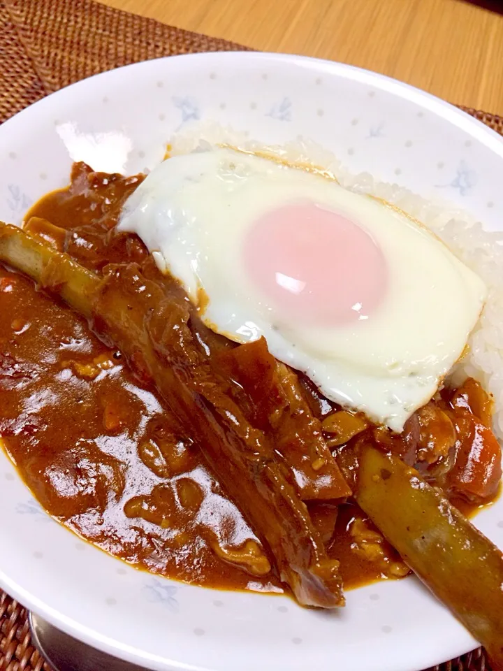 鹿肉の入ったカレーw|muさん