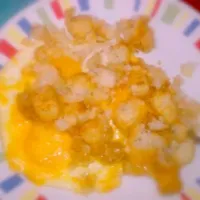 Snapdishの料理写真:Cheesy garlic potato egg bake|Harvey Quin Hoyesさん