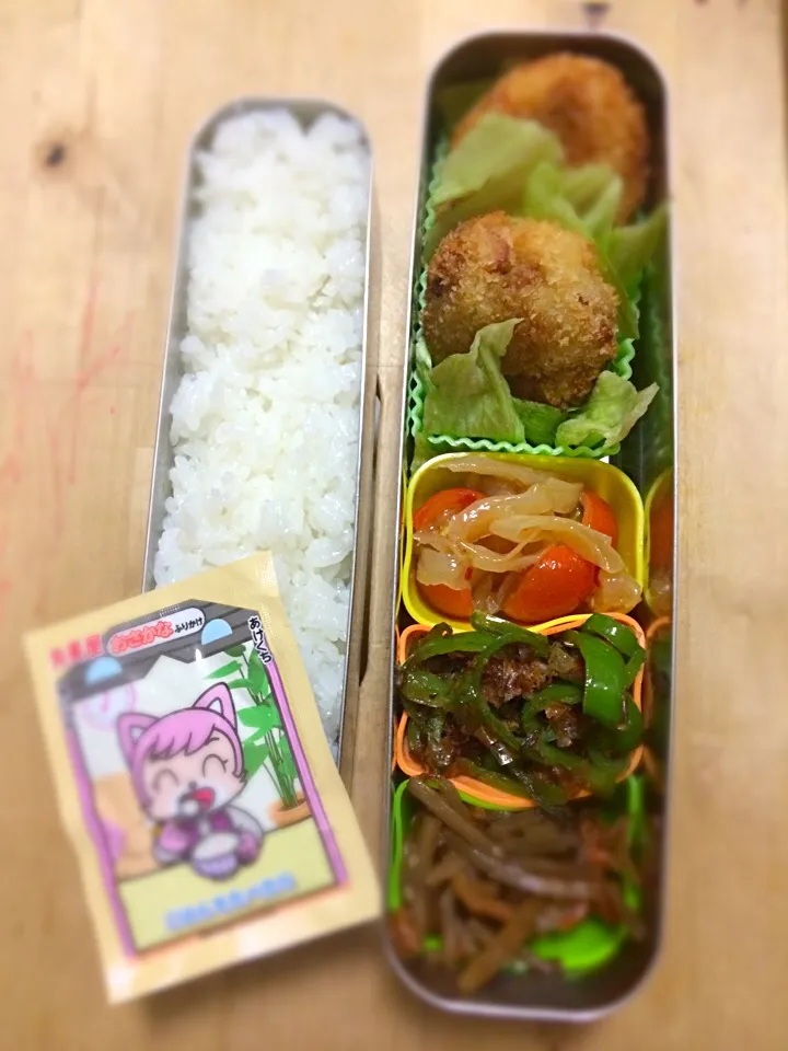 Snapdishの料理写真:パパ弁当|okmiさん