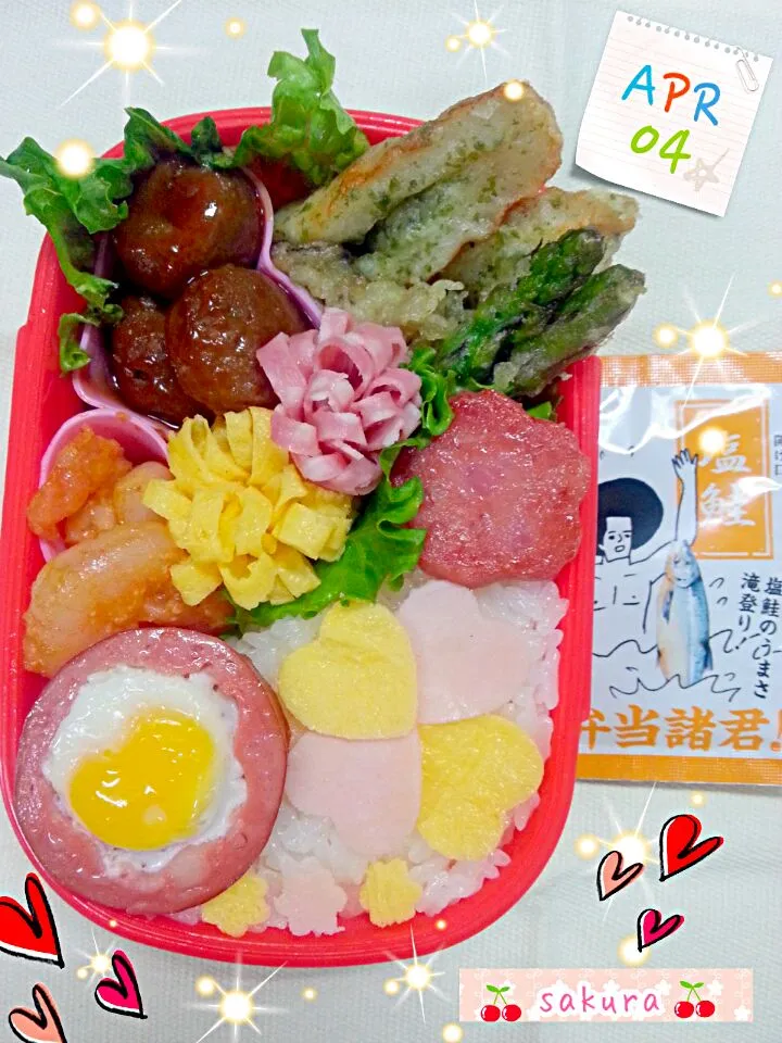 普通のお弁当(´･∀･｀)|桜里さん