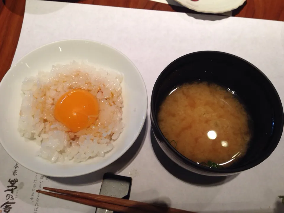 卵かけご飯と納豆汁|つぼみさん