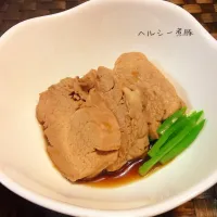 Snapdishの料理写真:ヒレでヘルシー仕上げ！煮豚|Remyさん