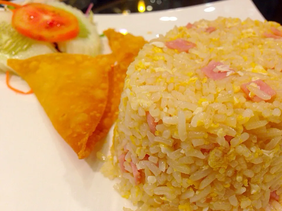 Fried rice with luncheon meat|sgさん