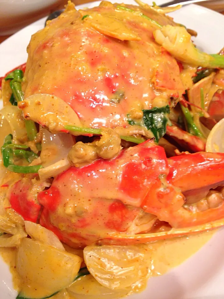 Crab with curry powder|sgさん