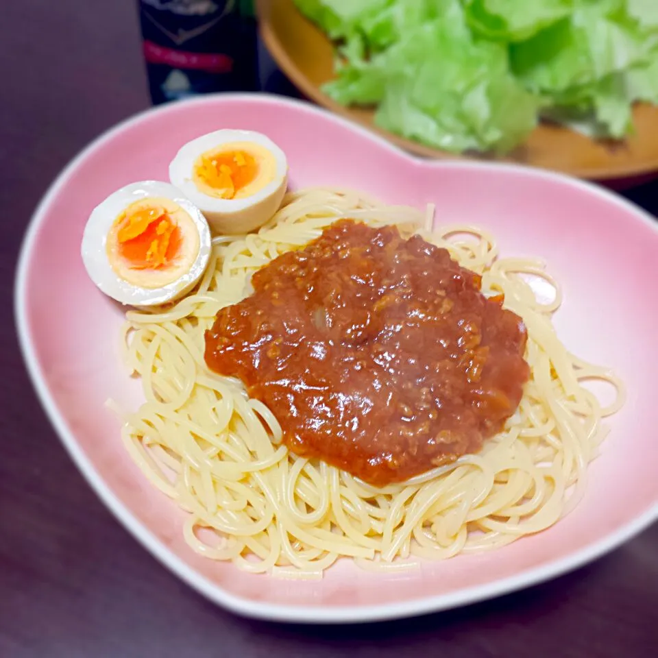 新玉ねぎを使ったスパゲッティミートソース|ゆかさん