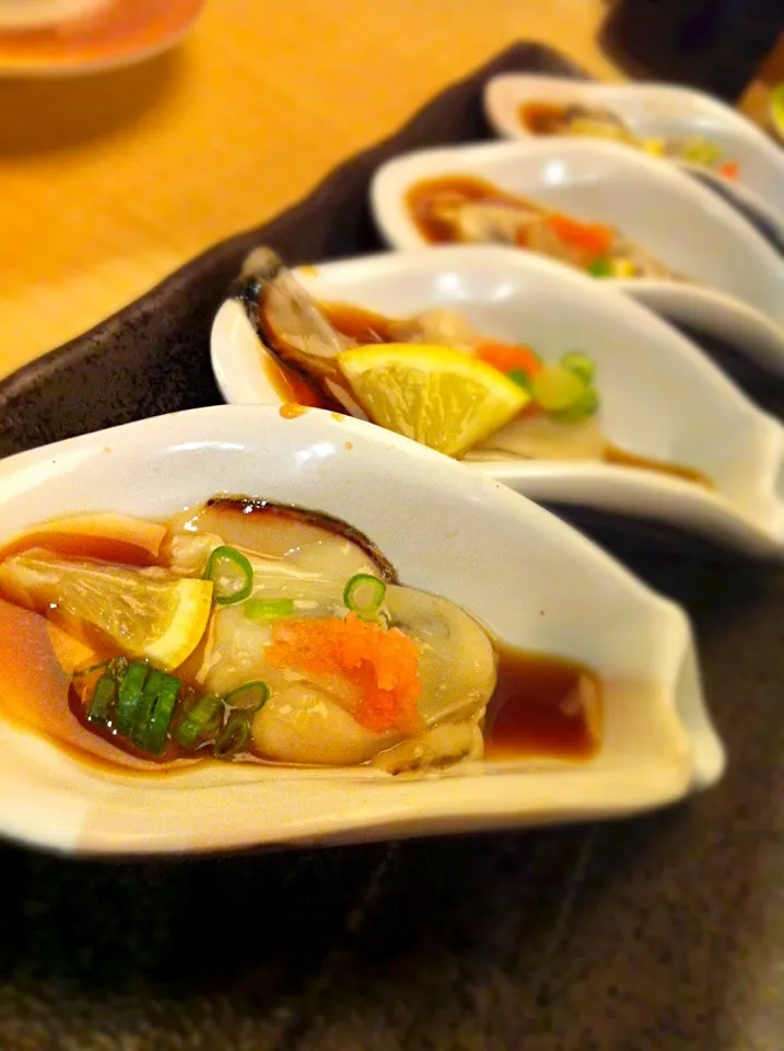 Oyster with ponzu sauce|Lihuiさん