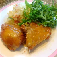 Snapdishの料理写真:Balsamic Chicken Thigh|Mic Coleさん