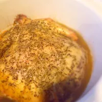 Snapdishの料理写真:Crock pot Garlic-Rosemary Chicken|Kaori Allenさん