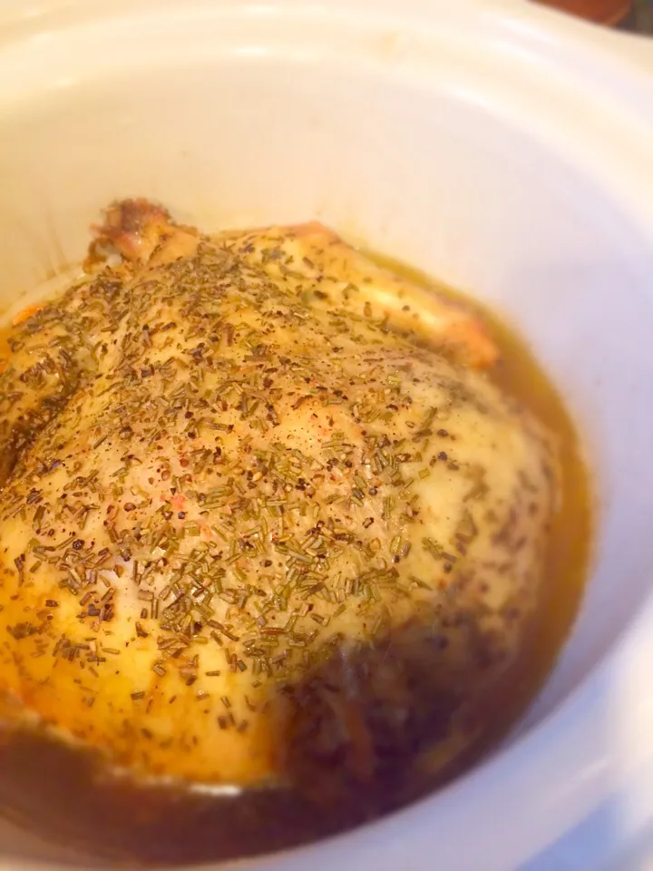 Crock pot Garlic-Rosemary Chicken|Kaori Allenさん