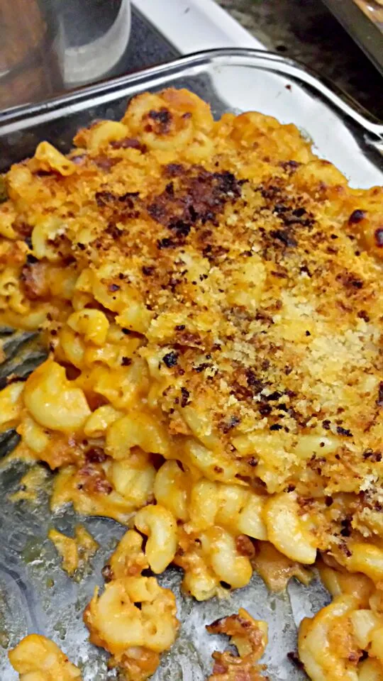 bacon sausage Monterey cheese mac and cheese|dayanaさん