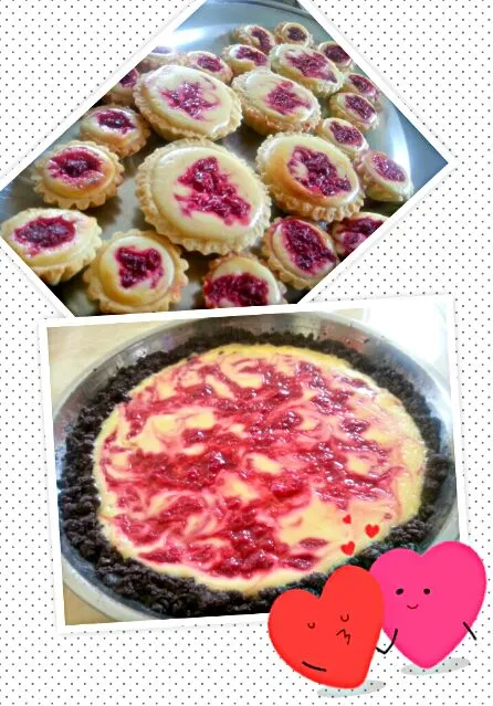 Raspberry Cheese Tarts|김지희さん