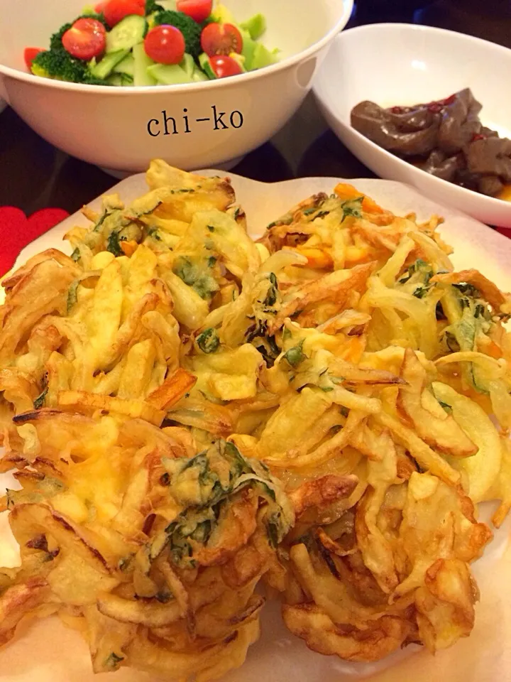 野菜たっぷりかき揚げ|chi-koさん