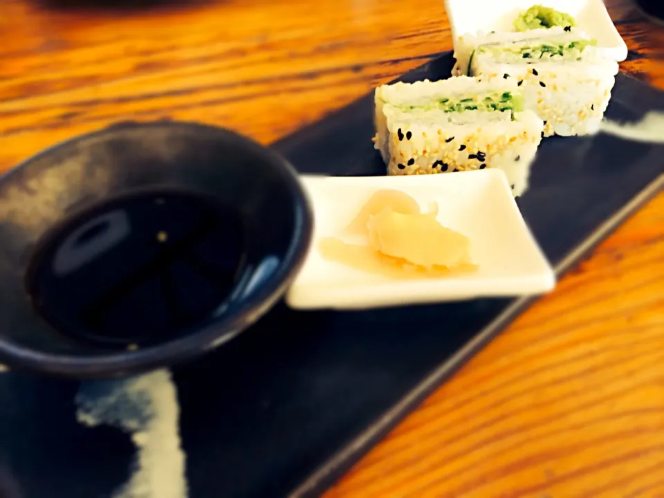 Veg Sushi starter|Sergio Lacuevaさん