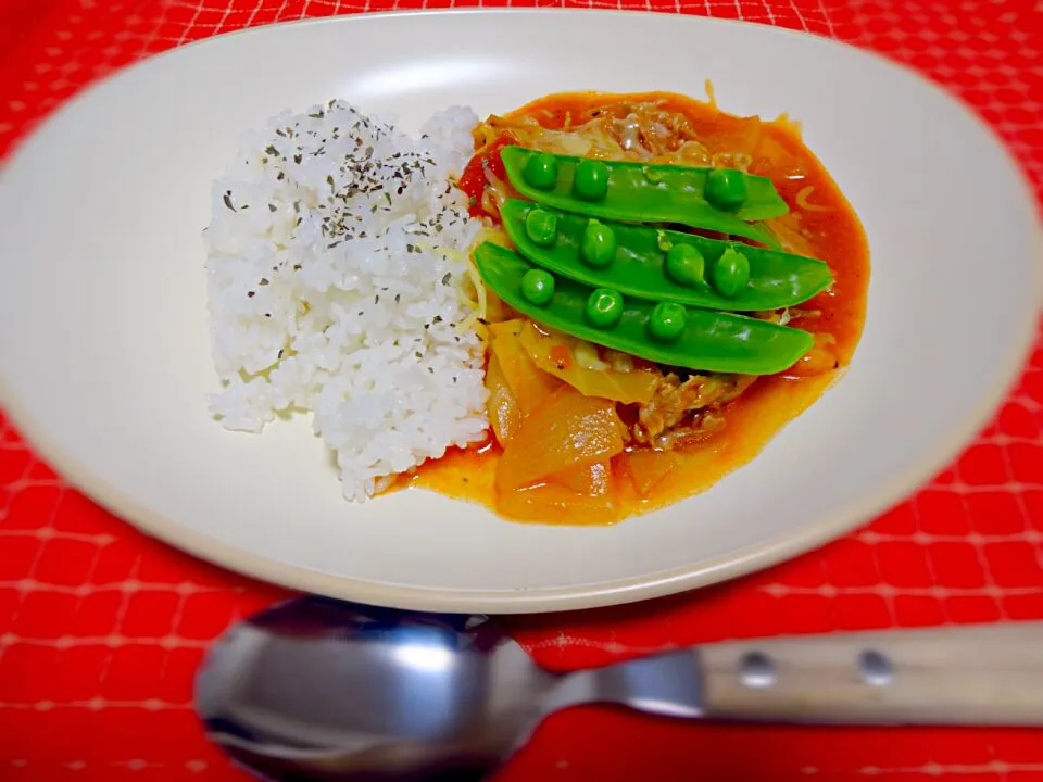 豚肉と春キャベツのトマト煮|ゆーみんさん