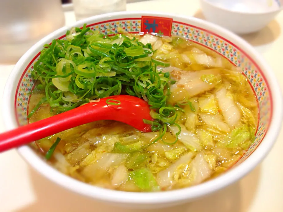 Snapdishの料理写真:ネギラーメン🍜(^^)|アライさんさん