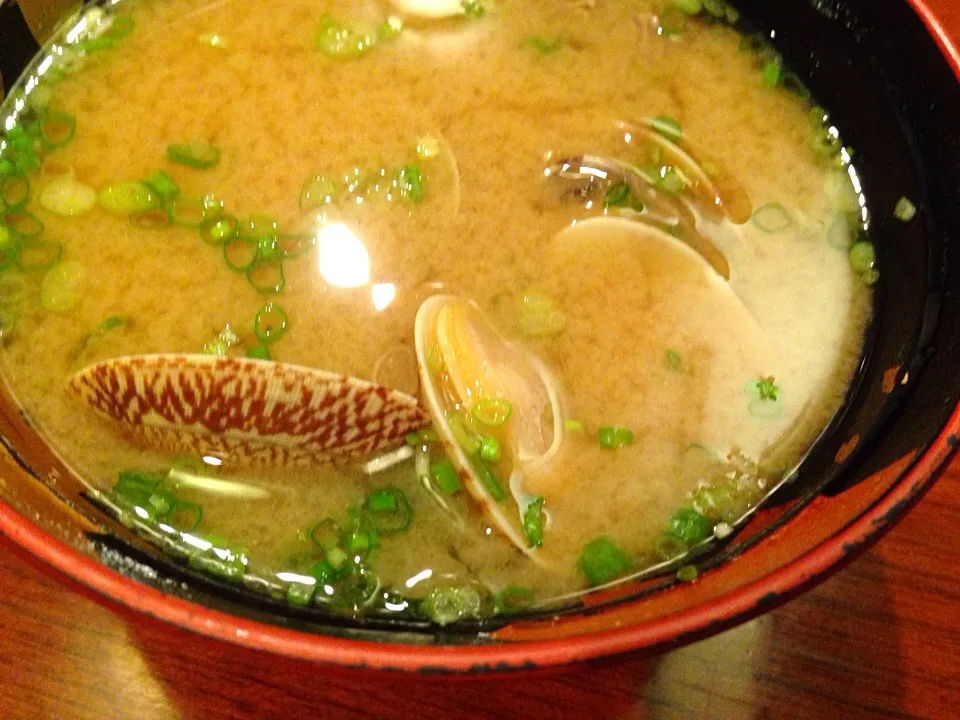 Miso clam soup|sgさん