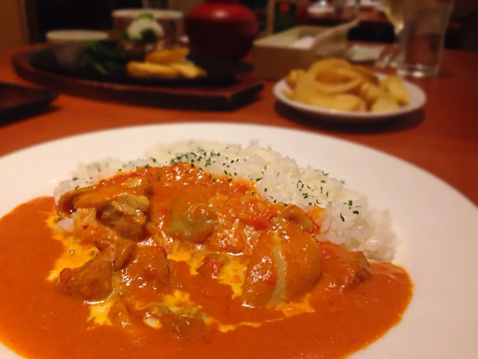 デニーズのバターチキンカレー|たかゆーさん