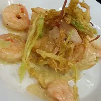 Shrimp Vol-au-vant with Curried Crispy Leeks|Dustin Stairさん